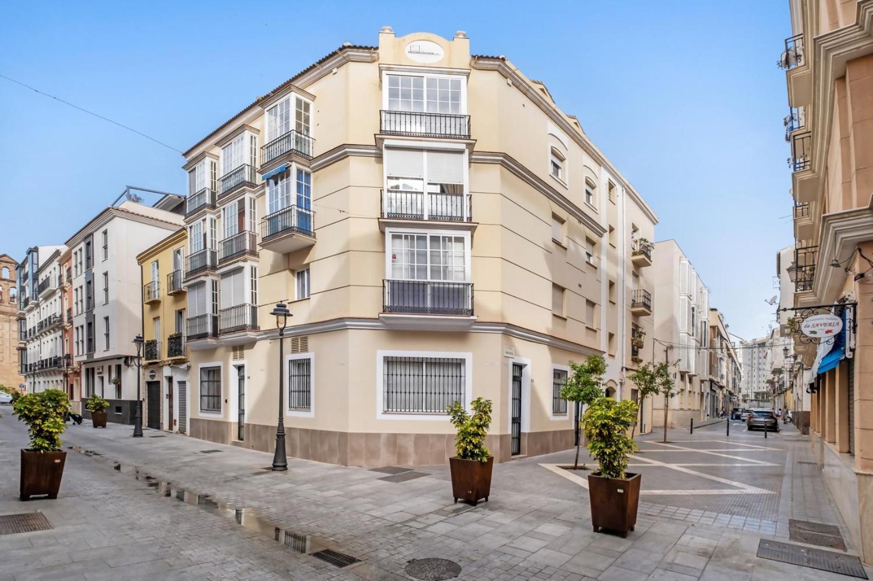 Atico Con Terraza Privada En Malaga Centro Daire Dış mekan fotoğraf